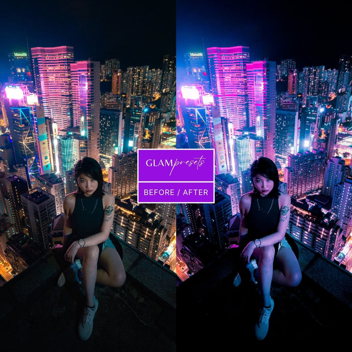 Cyberpunk Lightroom Presets