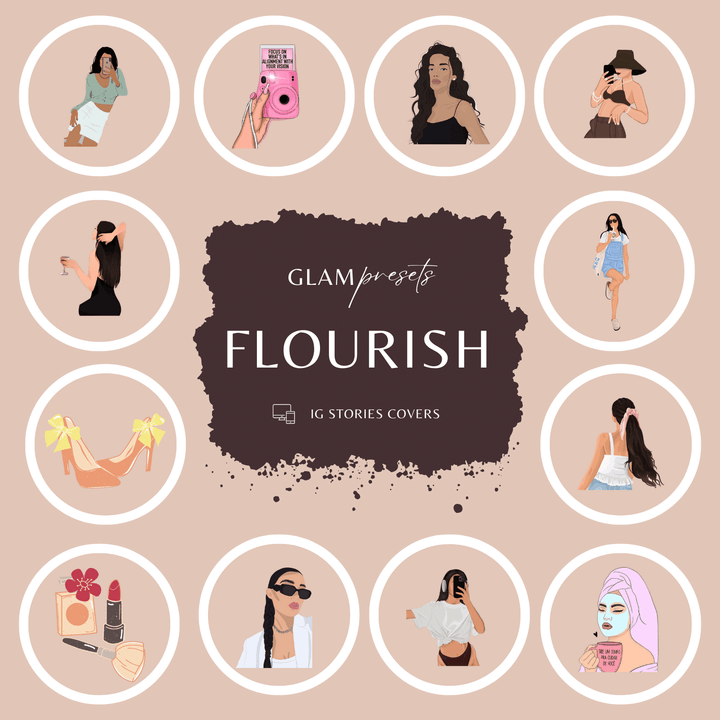 Flourish IG Higlights Covers