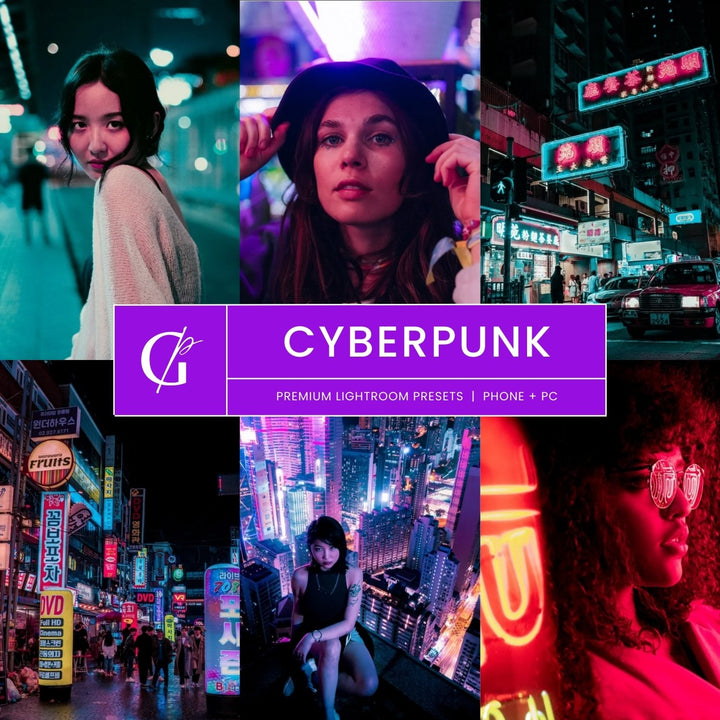 Cyberpunk Lightroom Presets