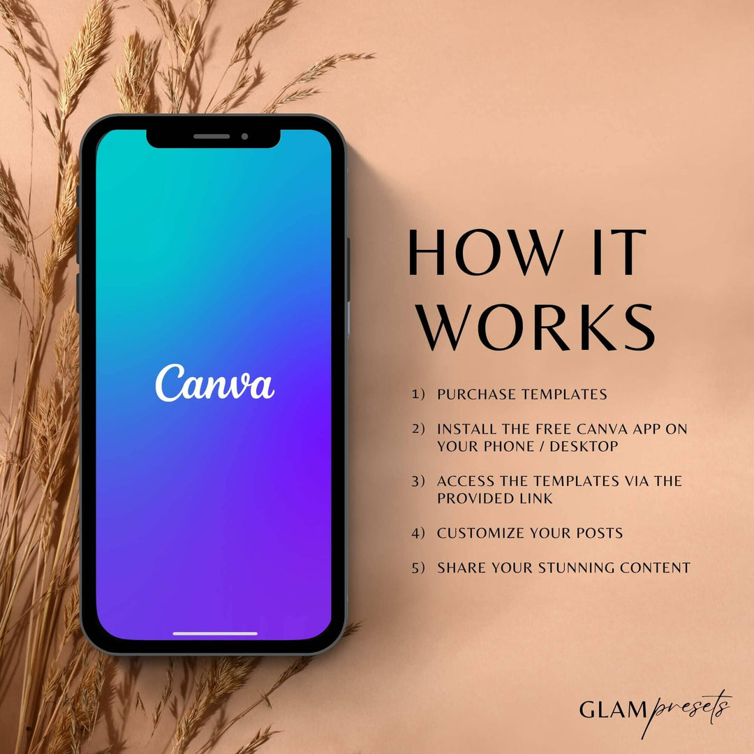 Aesthetic Canva templates