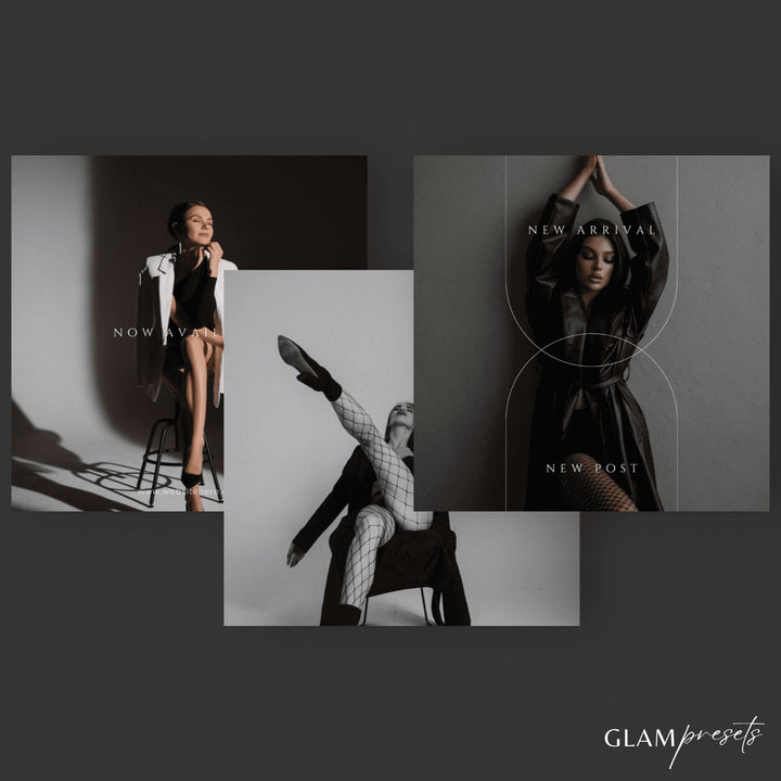 Fashion Canva Template Glampresets 