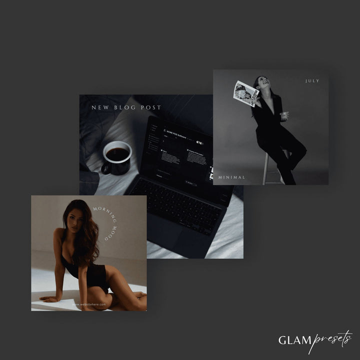 Fashion Canva Template Glampresets 