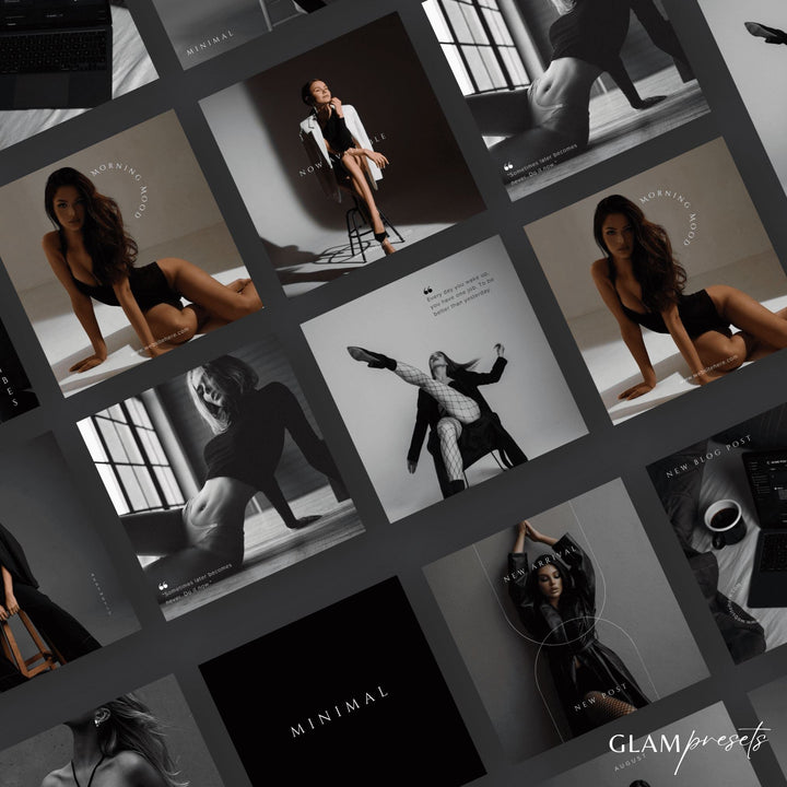 Fashion Canva Template Glampresets 