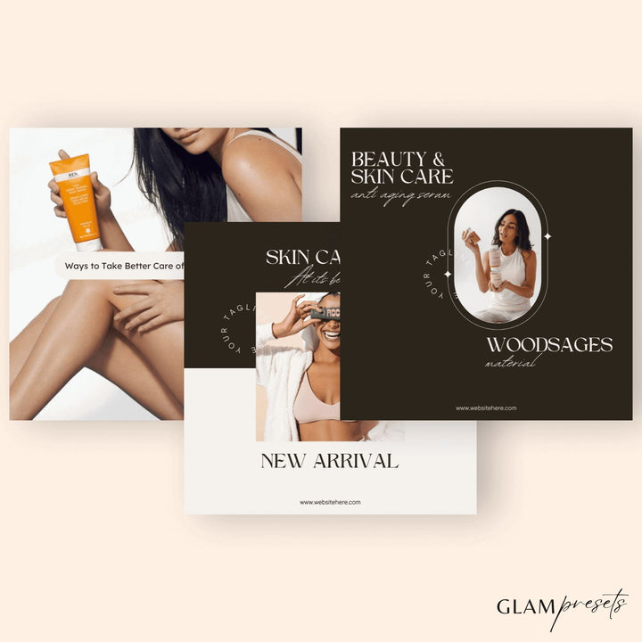 Glow Canva Template Glampresets 