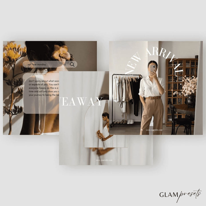 Lifestyle Canva Template Glampresets 