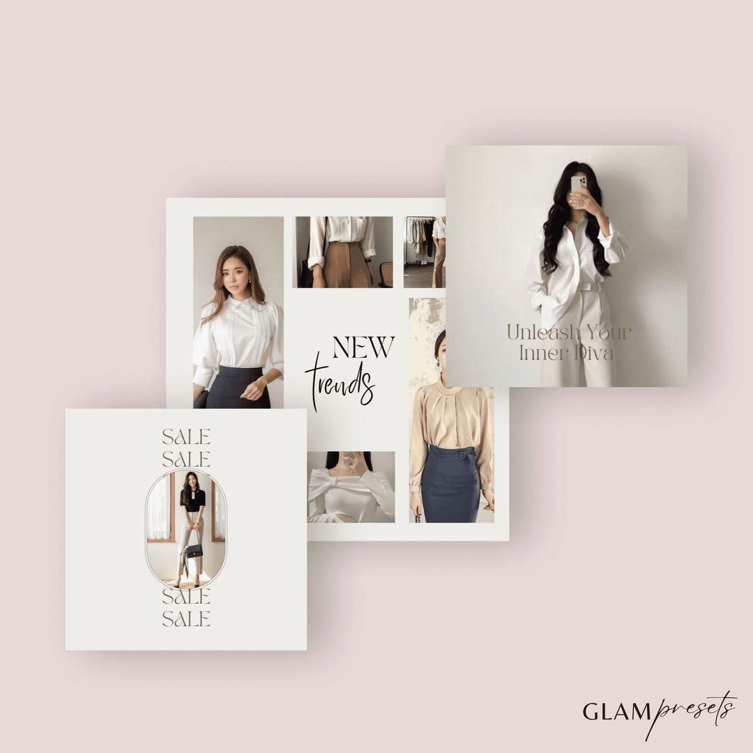 Moody Canva Template Glampresets 